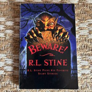 R.L. Stine Beware! Scary Stories Book